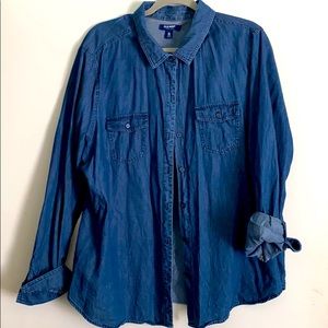 Lightweight Denim Button down shirt